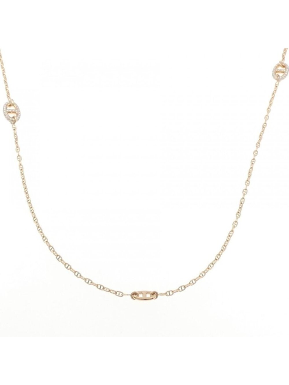 Hermes Farandole Necklace Gold